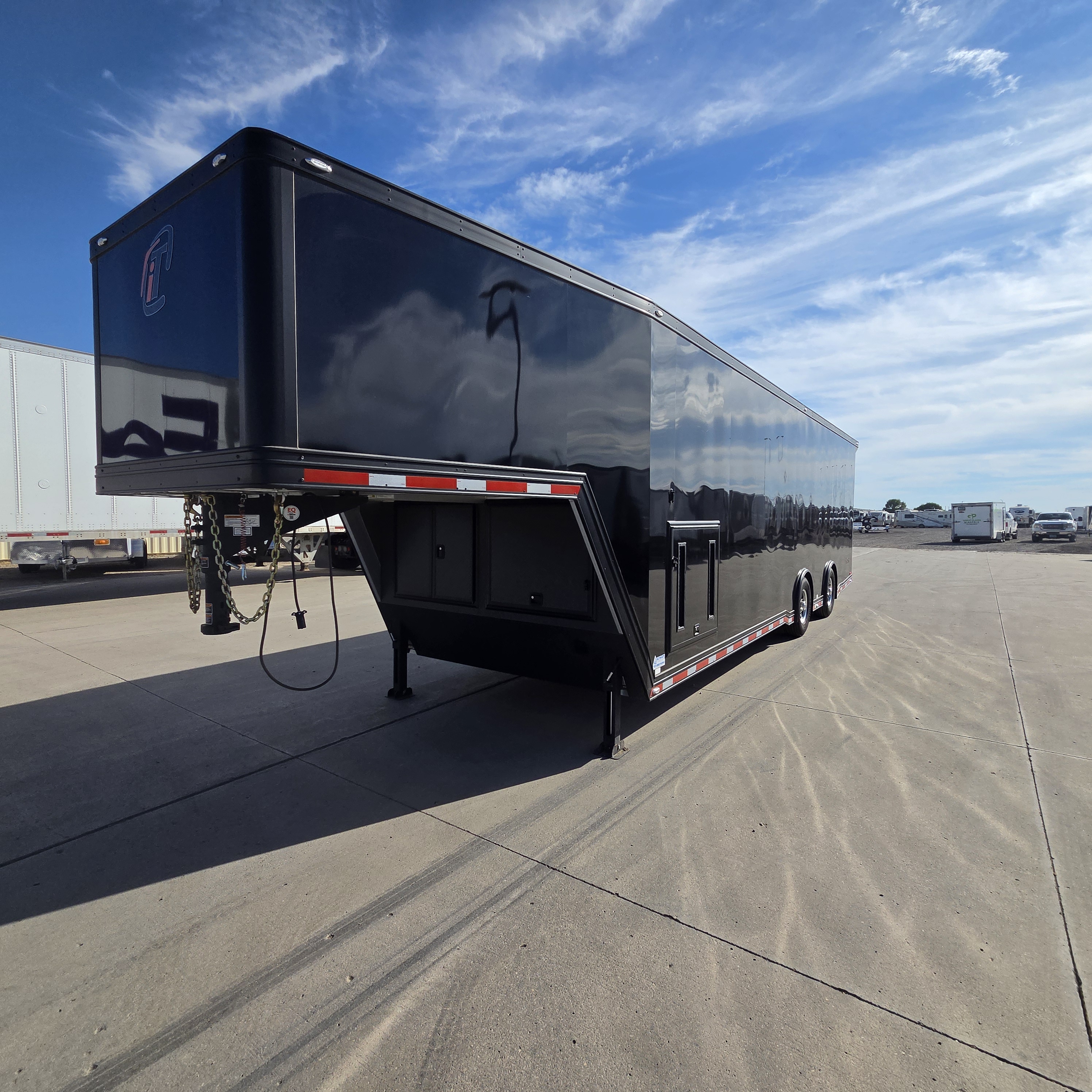 2026 Intech 8.5'X36' Gooseneck Enclosed Race Trailer